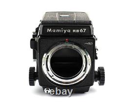 Mamiya RB 67 PRO SD Medium Format Film Camera 65mm F4 KL 120SD FILM Back