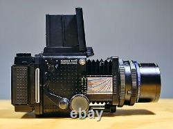 Mamiya RZ67 Pro 6x7 RZ Camera+ 50mm Lens +120 Film Back + 220 Film Back