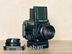 Mamiya RZ67 Pro II Camera + 110mm F2.8 + Pro II 120 Film Back Magazine + Winder