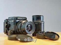 Mamiya RZ67 Pro II Camera + 90mm Sekor Lens + 180mm W-N Lens + 120 Film Back