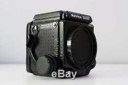 Mamiya RZ67 Pro II Medium Format Camera 110mm 2.8 lens, 220 film back, Polaroid