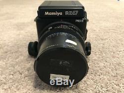 Mamiya RZ67 Pro II Medium Format SLR Film Camera, with lens, film backs, finders