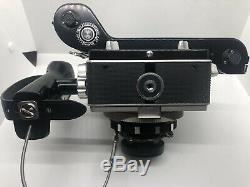 Mamiya Super 23 Press Camera With 3 Film Backs, Original Manual