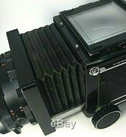 Mamiya rb67 Pro Medium Format camera withSekor 127 f3.8 & polaroid film back Japan