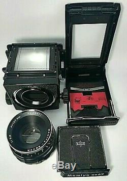 Mamiya rb67 Pro Medium Format camera withSekor 127 f3.8 & polaroid film back Japan