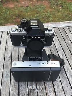 Mikami Speed Magny 100-2 Polaroid Back with Nikon Camera UNTESTED AS IS