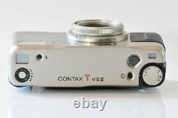 Mint CONTAX TVS II Data Back 35mm Point & Shoot Film Camera Carl Zeiss Japan