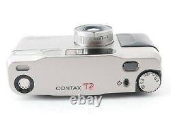 Mint Contax T2 Data Back 35mm Point & Shoot Film Camera Zeiss from Japan