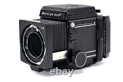 Mint Mamiya RB67 Pro S Film Camera Sekor C 127mm 50mm 120 Film Back From Japan