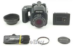 Mint Pentax 645NII Camera+SMC A 75mm f/2.8 MF Lens+120 Film Back From Japan