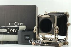 Mint in BOX Ebony SV23 Medium Format Film Camera With 6x9 Film Back From Japan