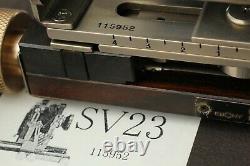 Mint in BOX Ebony SV23 Medium Format Film Camera With 6x9 Film Back From Japan