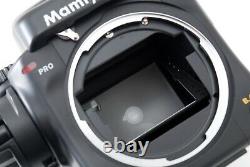 NEAR MINT Mamiya 645 Pro Camera body + AE finder 120 film back from JAPAN 1281