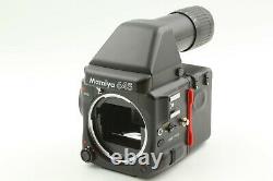 NEAR MINT Mamiya 645 Pro Camera with AE Finder + 120 Film Back from Japan #1642