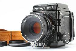 NEAR MINT Mamiya RB67 PRO S Camera Sekor C 127mm f/3.8 120 Film Back JAPAN