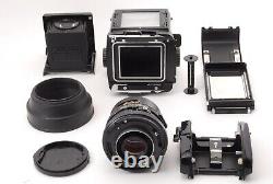 NEAR MINT Mamiya RB67 Pro S Camera SEKOR C 90mm f/3.8 Lens 120 Film Back JAPAN