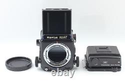 NEAR MINT? Mamiya RZ67 Pro Medium Format Camera Grid Screen 120 Film Back Japan