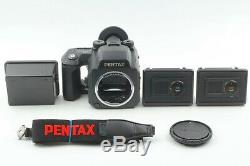 NEAR MINT Pentax 645NII Medium Format Film Camera 120 Film Back From JAPAN