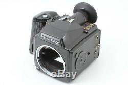 NEAR MINT Pentax 645 Film Camera + A 75mm F2.8 Lens 120 film Back from JAPAN