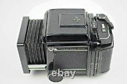 NMint MAMIYA RB67 Pro Body Waist Level Finder 120 Film Back Camera From Japan