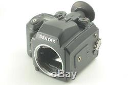 N MINTPentax 645 NII Film Camera with 3Film Backs (120x2,220x1) Strap JAPAN 1187