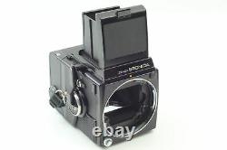 N MINT BRONICA SQ 6x6 Camera Waist level Finder 120 Film Back polaroid JAPAN