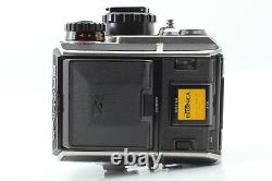 N MINT Bronica EC-TL Film Camera P. C 75mm f2.8 Lens 2 Film Back Set From JAPAN