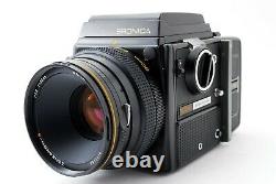 N MINT Bronica SQ-A Camera + S 80mm f/2.8 120 120J 2 Film Back set From Japan