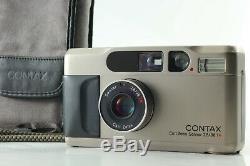 N MINT + Case Strap Contax T2 D Titan Film Camera with Date Back from JAPAN