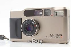 N MINT Contax T2 D Date Back 35mm Point & Shoot Film Camera From Japan 449