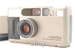 N MINT-Contax T2 Data Back 35mm Film Point & Shoot Camera From JAPAN