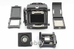N MINT Horseman VH Camera + P. S 105mm f3.5 Lens 8exp 120 Film Back From JAPAN