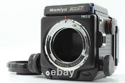 N. MINT MAMIYA RZ67 Pro II Camera Waist Level Finder 120 Film Back From JAPAN