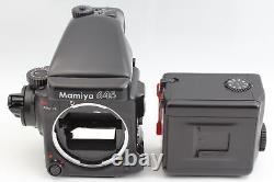 N. MINT Mamiya 645 Pro TL Film Camera Body 120 Film Back AE Finder From JAPAN