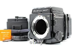 N MINT Mamiya RB67 PRO SD Medium Film Camera Body 120 Film Back + HA702 JAPAN