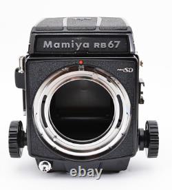 N MINT Mamiya RB67 Pro SD Body + 120 Film Back Medium Format Camera JAPAN 7281