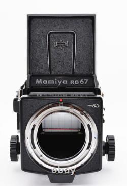 N MINT Mamiya RB67 Pro SD Body + 120 Film Back Medium Format Camera JAPAN 7281