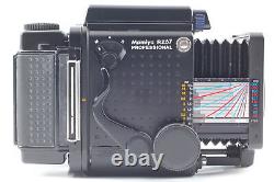 N MINT? Mamiya RZ67 Pro Film Camera Body Waist Level Finder 120 Back From JAPAN