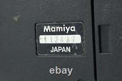 N. MINT Mamiya RZ67 Pro Film Camera + Z 127mm f3.5 W Lens + 120 Film Back JAPAN