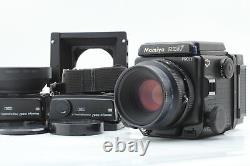 N MINT Mamiya RZ67 Pro II Camera Z 110mm f/2.8 W Lens with120 Film Back x2 JAPAN