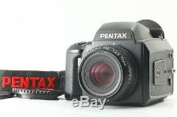 N/MINT Pentax 645N Film Camera + SMC A 75mm f2.8 120 film back from Japan 767