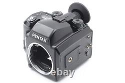 N MINT Pentax 645N Film Camera with FA 75mm f/2.8 Lens 120 Film Back From JAPAN