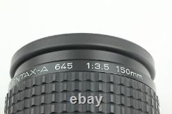 N MINT Pentax 645 Camera 120 Film Back with SMC A 645 150mm f3.5 Lens from JAPAN