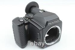 N MINT? Pentax 645 Film Camera + A 45mm f/2.8 lens + 120 Film Back From Japan