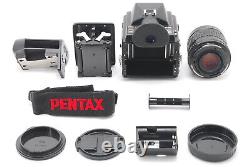 N MINT Pentax 645 Film Camera SMC-A 45mm F/2.8 Lens 120 Film Back From JAPAN