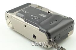 N MINT WithHood Contax TVS withData Back Point & Shoot 35mm Film Camera From JAPAN
