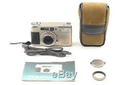 N MINT in CASE Contax TVS Date Back Point & Shoot 35mm Film Camera From JAPAN