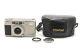 N Mint Withcase Contax Tvs Data Back 35mm Point & Shoot Film Camera From Japan