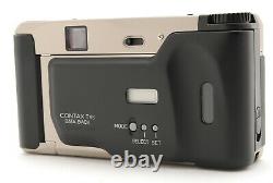 N MINT withCase CONTAX TVS Data Back 35mm Point & Shoot Film Camera From Japan