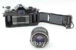 N MINT withData back Canon A-1 A1 35mm SLR Film Camera NFD 50mm f/1.4 Lens JAPAN